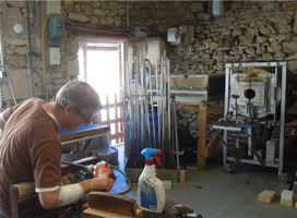 atelier du Verre Soufflé, Nicolas Guittet, Limeuil